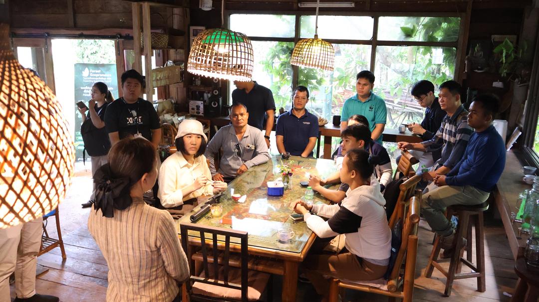 Forest ecopreneurs program session